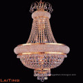 Vintage pendant light gold crystal chandelier crystal pendant lamp